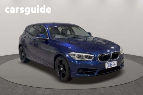 Blue 2018 BMW 118I Hatchback Sport Line