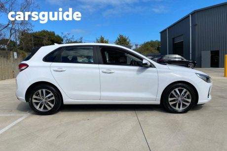 White 2019 Hyundai i30 Hatchback Active