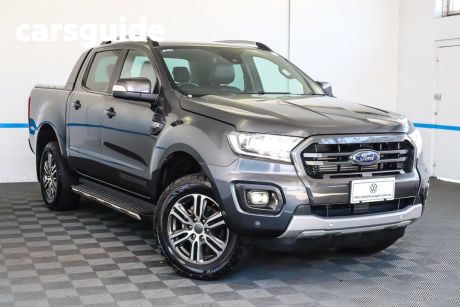 Grey 2021 Ford Ranger Double Cab Pick Up Wildtrak 3.2 (4X4)