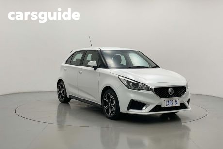 White 2019 MG 3 Hatchback Excite
