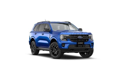 Blue 2023 Ford Everest Wagon Sport (rwd)