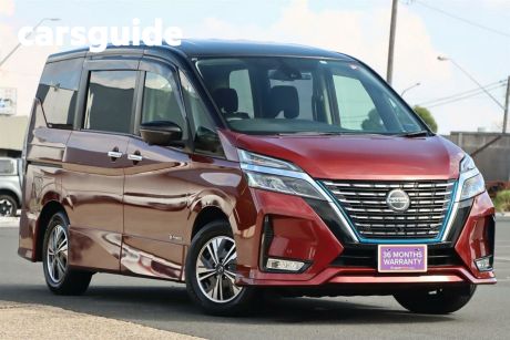 Red 2019 Nissan Serena Wagon E- POWER (HIGHWAY STAR)