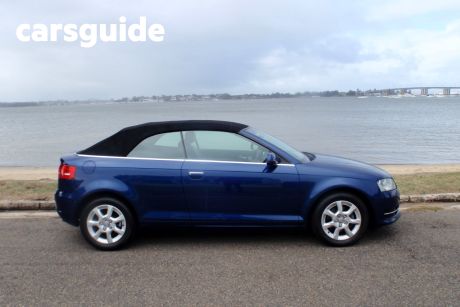 Blue 2012 Audi A3 Cabriolet 1.8 Tfsi Attraction