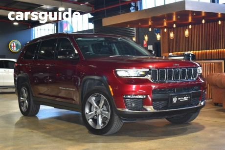 Red 2022 Jeep Grand Cherokee L Wagon Limited 7 Seat (4X4)