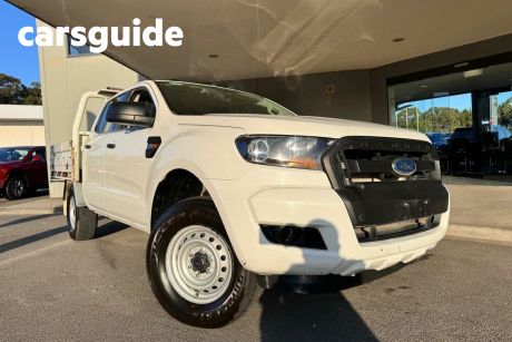 White 2015 Ford Ranger Crew Cab Chassis XL 2.2 HI-Rider (4X2)