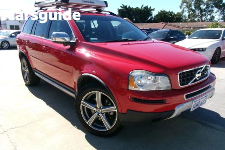 Red 2010 Volvo XC90 Wagon D5