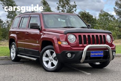 Red 2012 Jeep Patriot Wagon Limited (4X4)