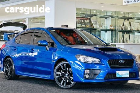 Blue 2016 Subaru WRX Sedan Premium (awd)