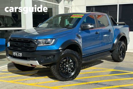 Blue 2021 Ford Ranger Double Cab Pick Up Raptor X 2.0 (4X4)