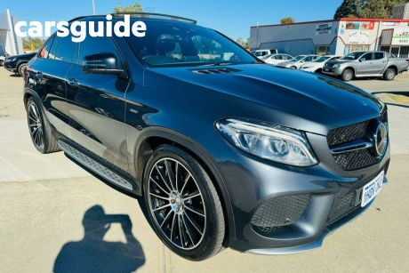 Grey 2016 Mercedes-Benz GLE Coupe 450