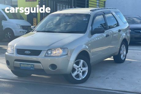 Gold 2007 Ford Territory Wagon TS Limited Edition RWD SY