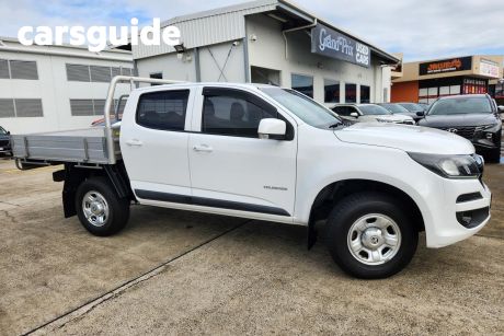 White 2016 Holden Colorado Crew Cab Chassis LS (4X2)
