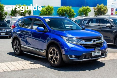 Blue 2018 Honda CR-V Wagon VTI-L7 (2WD)