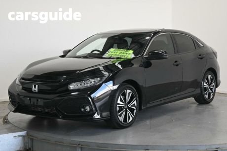 Black 2017 Honda Civic Hatch VTi-LX
