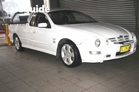 White 2002 Ford Falcon Utility XR6 VCT