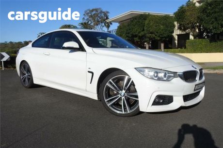 White 2015 BMW 4 Coupe M Sport