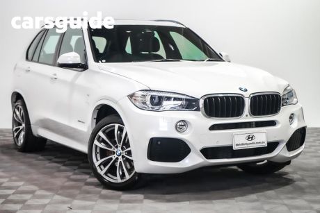 White 2018 BMW X5 Wagon Xdrive 30D