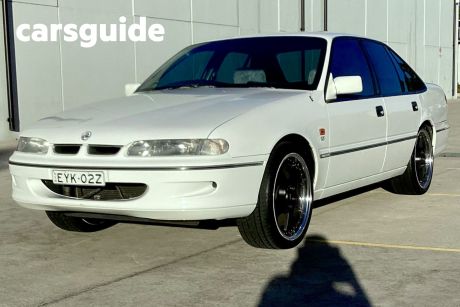 White 1995 Holden Commodore Sedan Acclaim