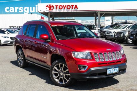 Red 2016 Jeep Compass Wagon Limited (4X4)