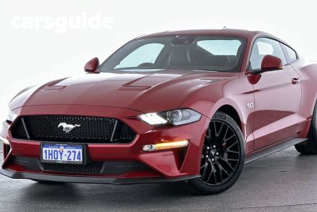 Red 2022 Ford Mustang Fastback GT 5.0 V8