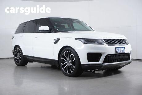 White 2021 Land Rover Range Rover Sport Wagon SI4 SE (221KW)