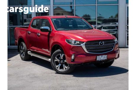Red 2022 Mazda BT-50 Dual Cab Pick-up GT (4X4)