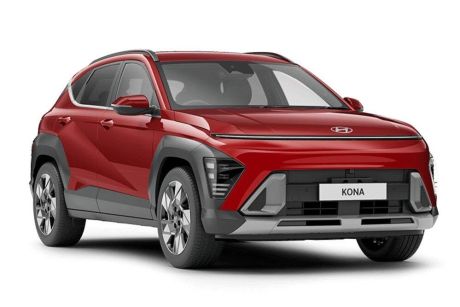 Red 2023 Hyundai Kona SUV Premium
