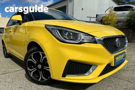 Yellow 2021 MG MG3 Auto Hatchback Excite (with Navigation)