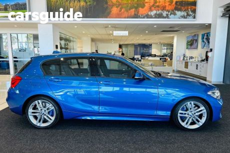 Blue 2016 BMW 125I Hatchback M Sport