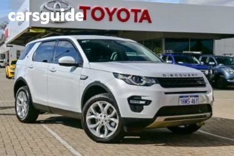 White 2016 Land Rover Discovery Sport Wagon SD4 HSE