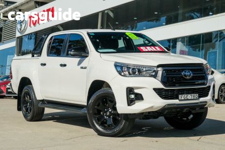 White 2020 Toyota Hilux Double Cab Pick Up Rogue (4X4)