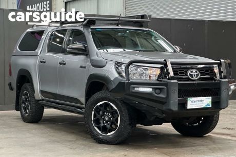 Silver 2019 Toyota Hilux Double Cab Pick Up Rugged (4X4)