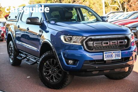 Blue 2021 Ford Ranger Double Cab Pick Up FX4 MAX 2.0 (4X4)