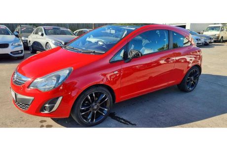 Red 2013 Opel Corsa Hatchback Colour