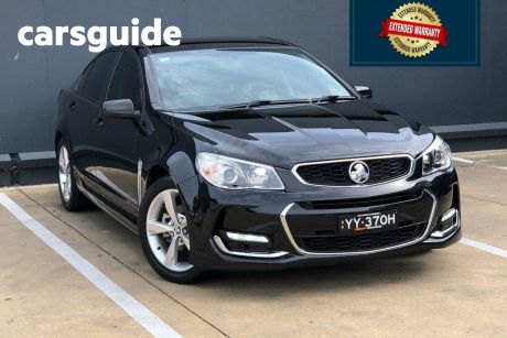 Black 2015 Holden Commodore Sedan SV6