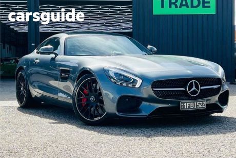 Grey 2016 Mercedes-Benz AMG GT Coupe S