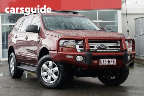Red 2015 Ford Everest Wagon Ambiente