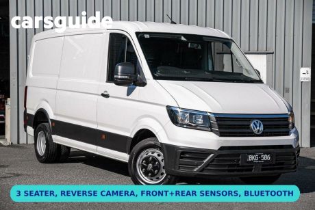 White 2020 Volkswagen Crafter Commercial 50 MWB TDI410