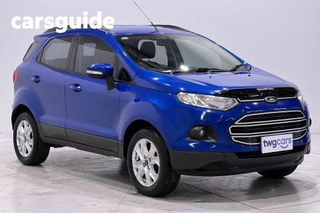 Blue 2015 Ford Ecosport Wagon Trend