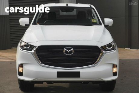 White 2023 Mazda BT-50 Freestyle Cab Chassis XT (4X4)