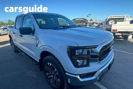White 2023 Ford F150 Double Cab Pick Up XLT SWB (4X4)