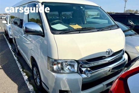 White 2017 Toyota HiAce Commercial GL 4WD Widebody 4WD GL Widebody 10 seater