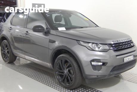 Grey 2016 Land Rover Discovery Sport Wagon TD4 HSE