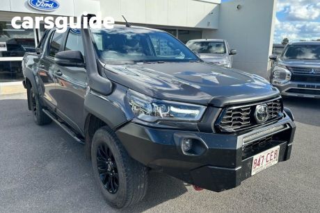 Grey 2021 Toyota Hilux Double Cab Pick Up Rugged X (4X4)