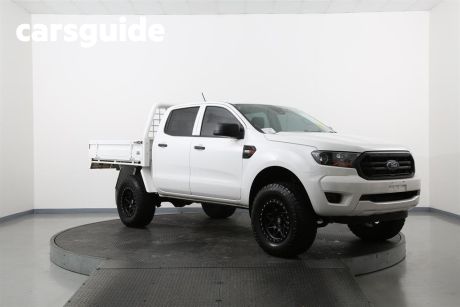 White 2022 Ford Ranger Double Cab Chassis XL 3.2 (4X4)