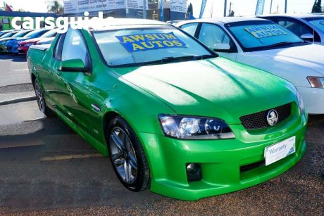 Green 2009 Holden Commodore Utility SS