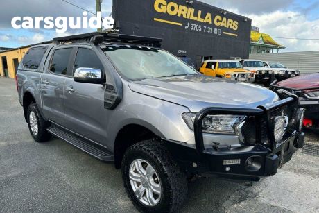Silver 2021 Ford Ranger Ute Tray PX XLT Utility Double Cab 4dr Spts Auto 6sp 4x4 3.2DT