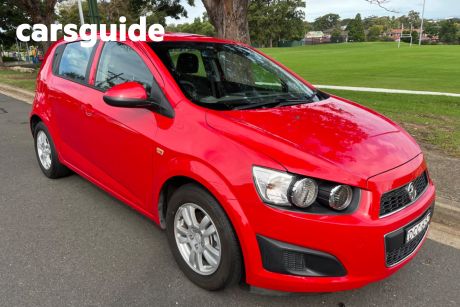 Red 2015 Holden Barina Hatchback CD