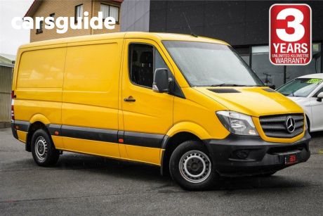 Yellow 2018 Mercedes-Benz Sprinter Commercial 313CDI Low Roof SWB 7G-Tronic