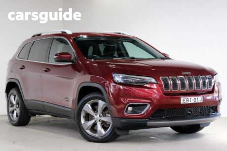 Red 2019 Jeep Cherokee Wagon Limited (4X4)